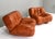 Animal Skin Vintage Italian Lounge Chairs by Giuseppe Rossi Di Albizzate, 1970s, Set of 2 For Sale - Image 7 of 18