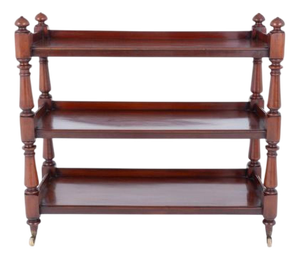 Victorian Book Shelf in Mahogany, 1860s