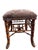Vintage Faux Bamboo Stool in Ralph Lauren "Hunting Manor Paisley" Fabric For Sale - Image 14 of 17
