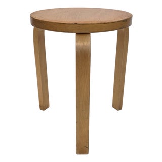 Vintage Stool by Alvar Aalto for Artek, Finland, 1950s For Sale