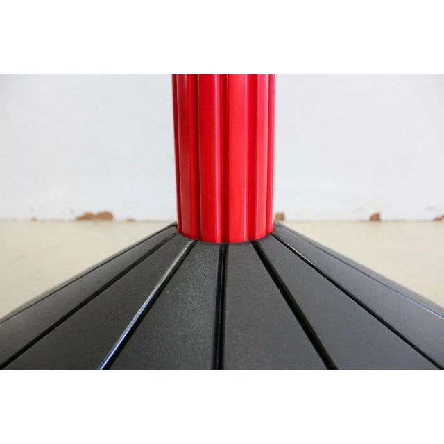 Metal Vintage Lacquered Metal Coat Rack from Seccose, 1980s For Sale - Image 7 of 12