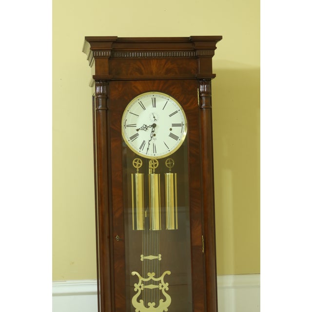 Sligh Empire Style Mahogany Grandfather Clock Chairish