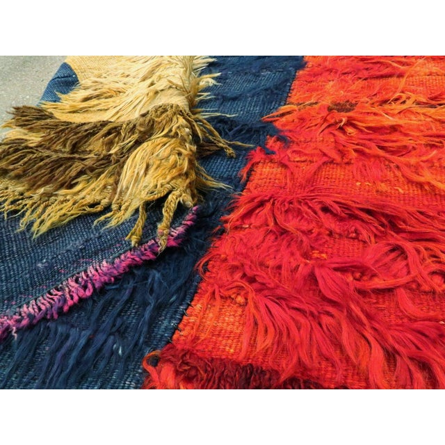 Galerie Shabab Collection Mid-20th Century Turkish Tulu Rug For Sale - Image 9 of 9