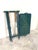 1970s Vintage Italian Folding Tray Table With Green Marble Top For Sale - Image 10 of 11