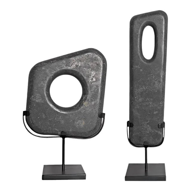 NOIR Flaubert Set of 2 For Sale