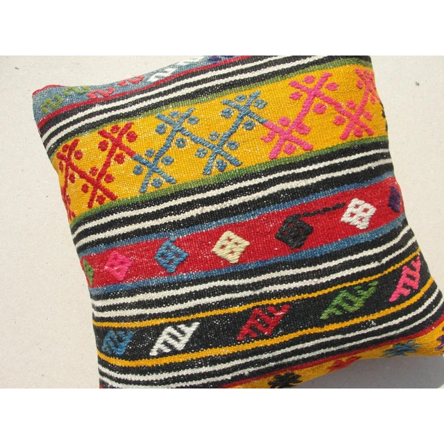 Art Deco Sofa Kilim Pillow Cushion Cover Case For Sale - Image 3 of 10