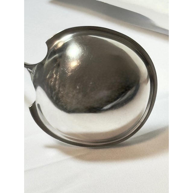 Antique Towle Lafayette Sterling Silver Fish/ Soup Serving Ladle, Circa 1910 For Sale - Image 18 of 18
