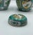Vivid Emerald & Gold Imari Porcelain Set – Hand-Painted Japanese Vintage For Sale In Boston - Image 6 of 8