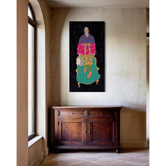 Lawrence by Steve Moors 30"x60" Ready to Hang For Sale In New York - Image 6 of 8