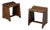 Pierre Jeanneret, Sewing Stools, Teak, Chandigarh, India, 1960s For Sale