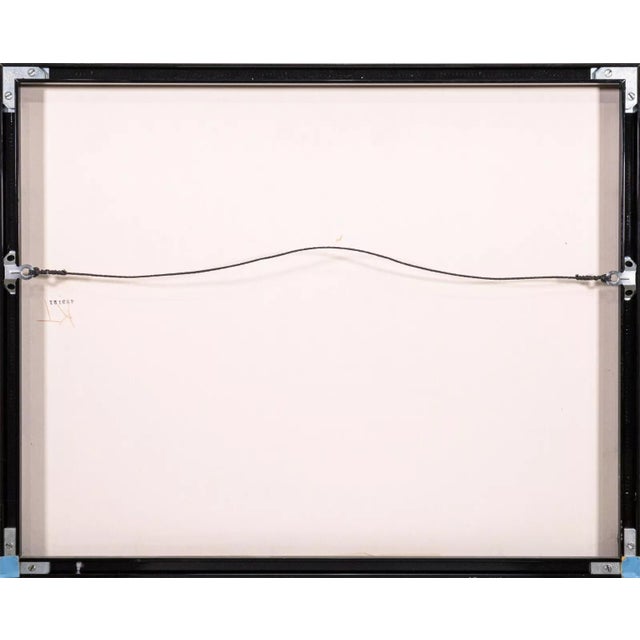 Printmaking Materials Yaacov Agam Double Metamorphosis V Signed Op Art Lithograph HC 9/9 Framed 1970s For Sale - Image 7 of 7