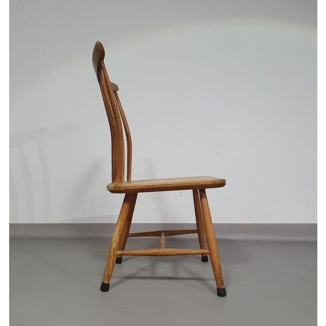 Scandinavian Birch Chairs from Åkerblom, Sweden, Set of 4 For Sale - Image 17 of 18