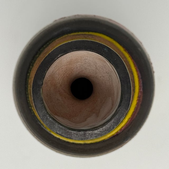 Vintage French Ceramic Vase by Gilbert Portanier, 1970s For Sale - Image 6 of 7