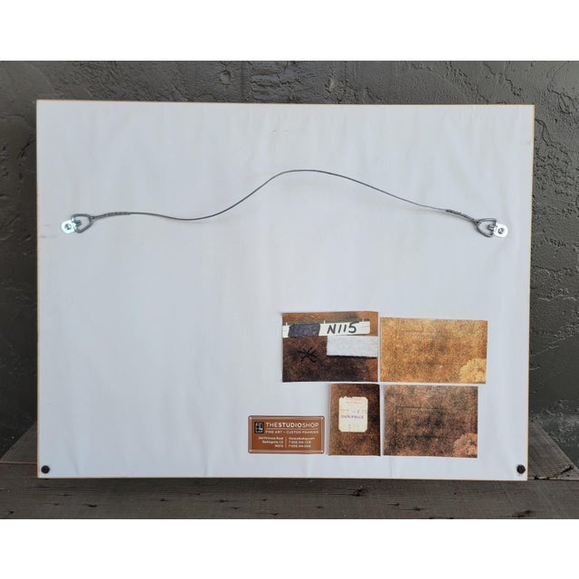 Tan Nude Abstract Expressionist Painting by Lundy Siegriest For Sale - Image 8 of 12