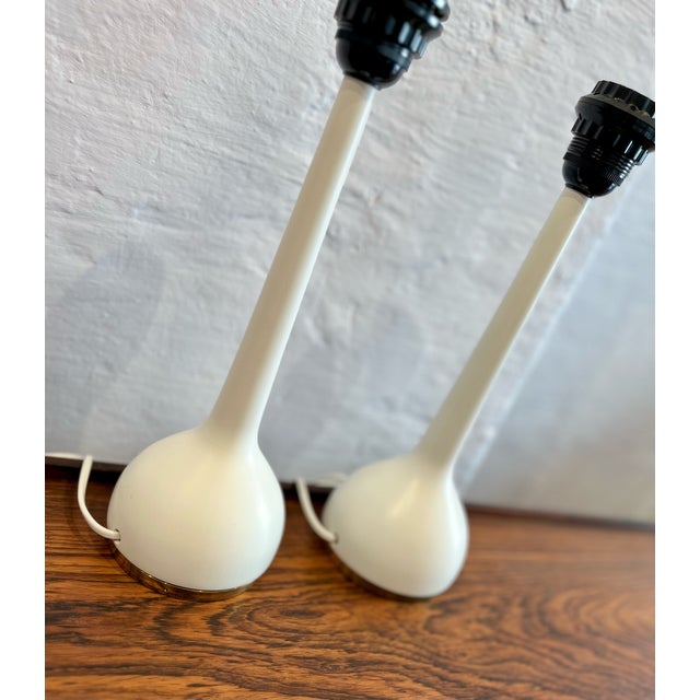 Scandinavian Modern B44 Table Lamps in Wood by Hans-Agne Jakobssen for AB Markaryd, Sweden, 1960s, Set of 2 For Sale - Image 11 of 13