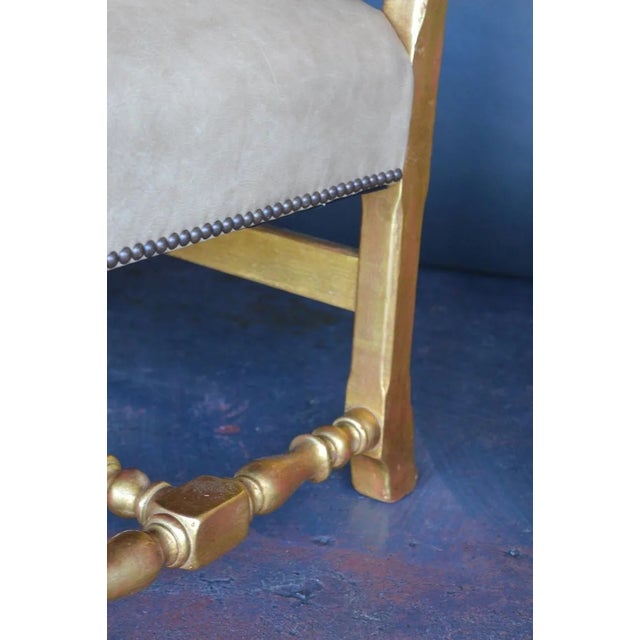 19th Century Italian Trono / Throne Chair For Sale In Los Angeles - Image 6 of 9