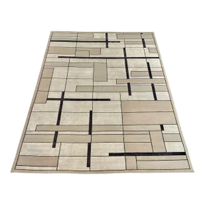 Nourison Home for Christopher Guy Gray Wool and Silk Hand Knotted Avenue Rug 9x12