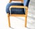 Vintage Armchair from Kinnarps, Sweden, 1980s, Set of 3 For Sale - Image 4 of 8
