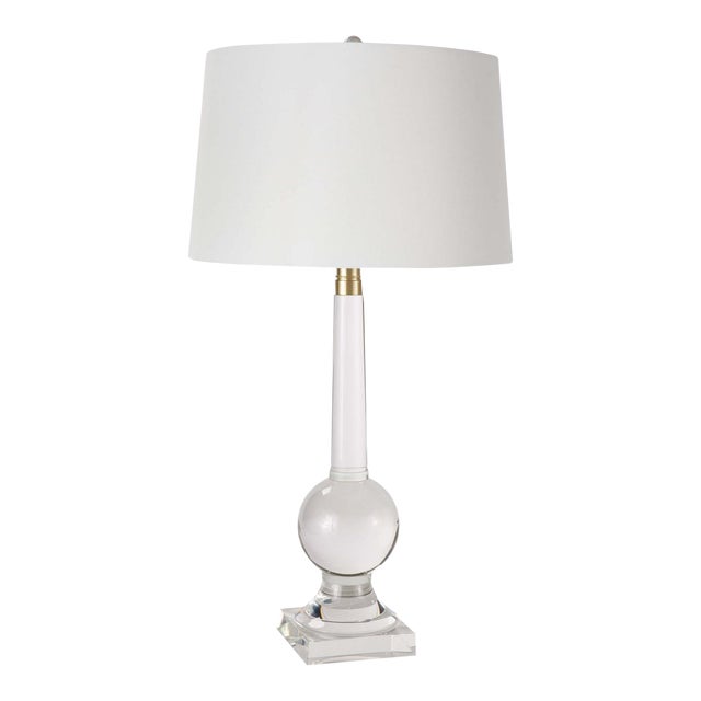 Regina Andrew Stowe Crystal Table Lamp For Sale