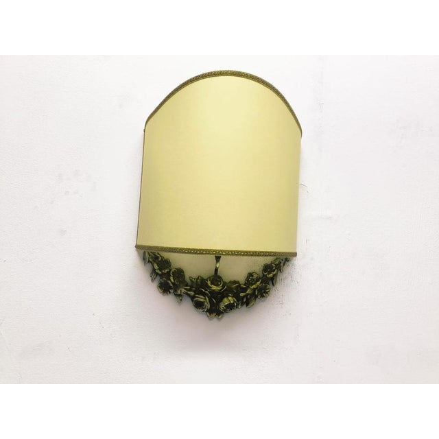 Metal Vintage Fan with Cast Decoration, 1950s For Sale - Image 7 of 18