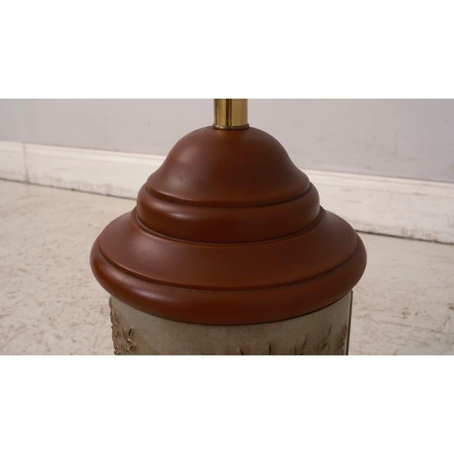 Pair Ethan Allen Country Pierced Tin Canister Table Lamps For Sale In Philadelphia - Image 6 of 10