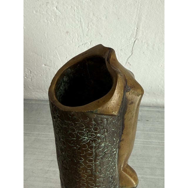 Brazilian Modern Female Sculptural Vase or Pen Holder, 1960s For Sale - Image 11 of 13