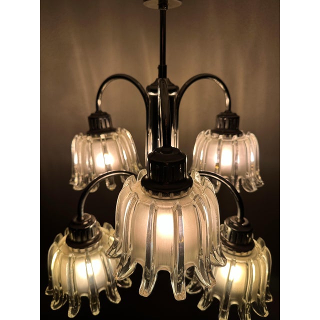 Vintage Pendant Lamp from Doria Leuchten, 1970s For Sale - Image 10 of 15