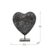 New Handcrafted Bicycle Chain Heart Sculpture | 22" X 18" | One of a Kind For Sale - Image 4 of 9