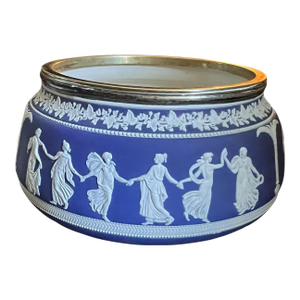19th Century James Dudson Jasperware Wedgwood Style Salad Bowl