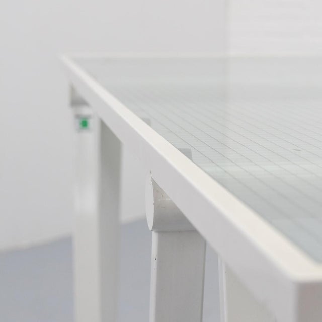 Bieffeplast Trestle Desk by Rodney Kinsman for Bieffeplast, 1980s For Sale - Image 4 of 14
