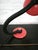 Vintage German V3925/01 Red Desk Lamp by Klaus Hempel for Hustadt Leuchten, 1970s For Sale - Image 4 of 10