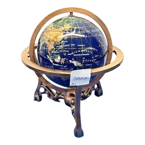 1980s Stone World Globe