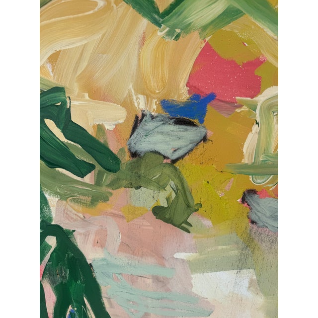 Contemporary “Watermelon Patch” Original Painting by Hayley Morée For Sale - Image 3 of 5