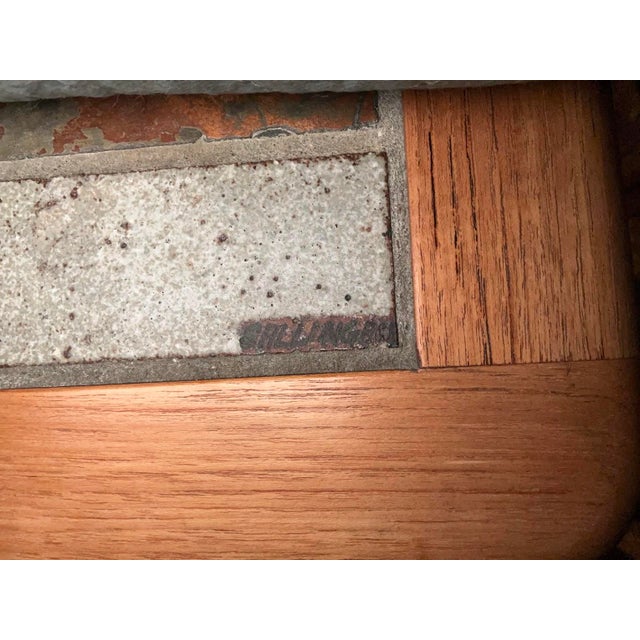 Mid-Century Modern Vintage Sallingboe Jelling Danish Teak Coffee Table For Sale - Image 3 of 14