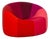 Pumpkin Fabric Chair in Red by Pierre Paulin for Ligne Roset For Sale