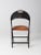 Vintage Metal Folding Chair For Sale - Image 9 of 13