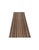 Mid-Century Modern Brown Vintage Striped Kilim Rug - 2`9" X 7`8" For Sale - Image 3 of 6