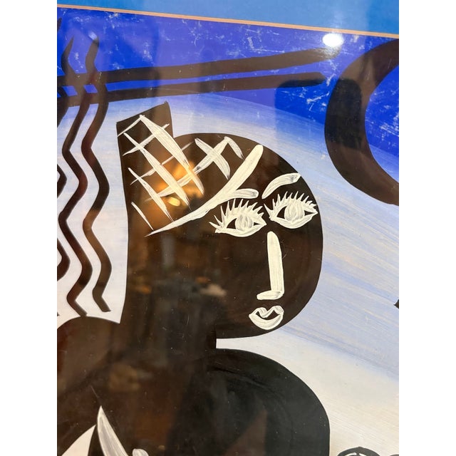 Abstract African Nude Woman Painting For Sale - Image 4 of 4