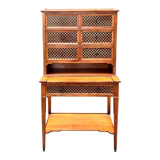 Williams Sonoma Home Writing Desk With Hutch Top For Sale