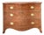 Vintage George 111 Serpentine Commode For Sale