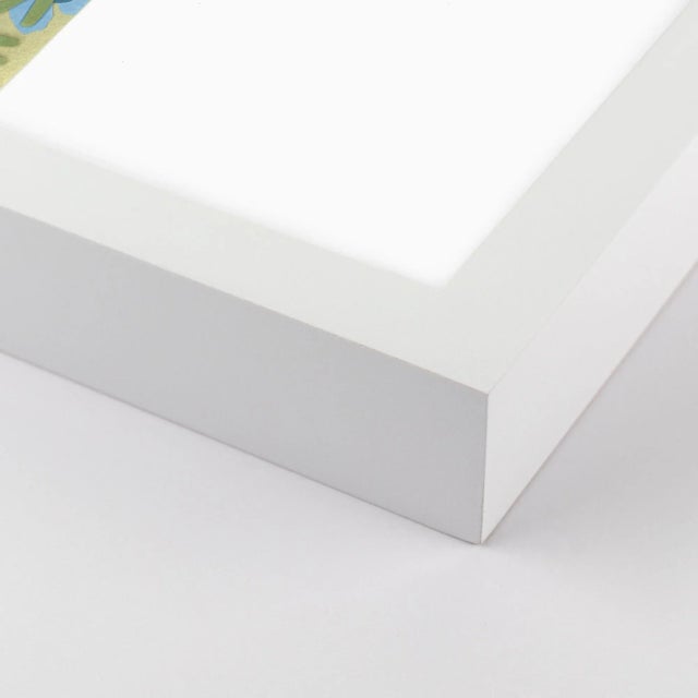 DESCRIPTION: Peri by Melvin G in White Frame, Large Art Print SPECIFICATIONS: Type: Framed Paper. Framed Size (in):...