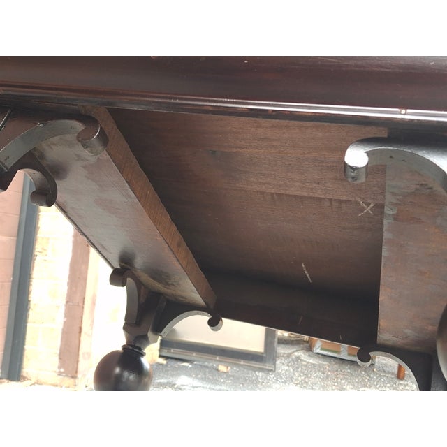 E W Godwin Attributed Aesthetic Movement Mahogany Tiered Side Table, Circa 1860s For Sale - Image 11 of 12