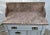 Antique Walnut Washstand Commode Pink Marble Top Gray Cottage Distressed 1880s For Sale - Image 11 of 12