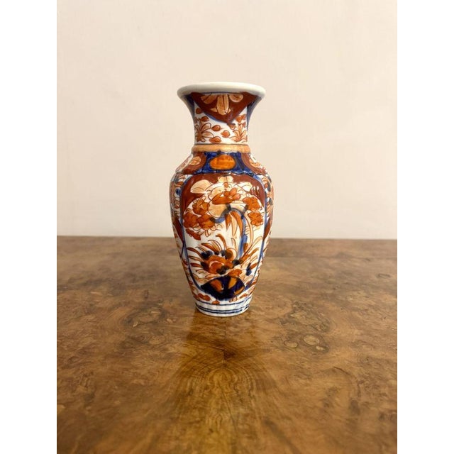Antique Japanese Imari Vase, 1900s For Sale - Image 6 of 6