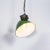 1940s Green Enamelled Cast Top Pendant Lamps from GEC, 1940s, Set of 2 For Sale - Image 5 of 10