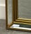 89cm wide x 189cm high x 4cm deep This stunning large wall mirror features a richly detailed giltwood frame with deep...