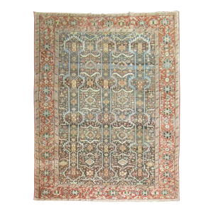 Antique Persian Heriz Decorative Rug