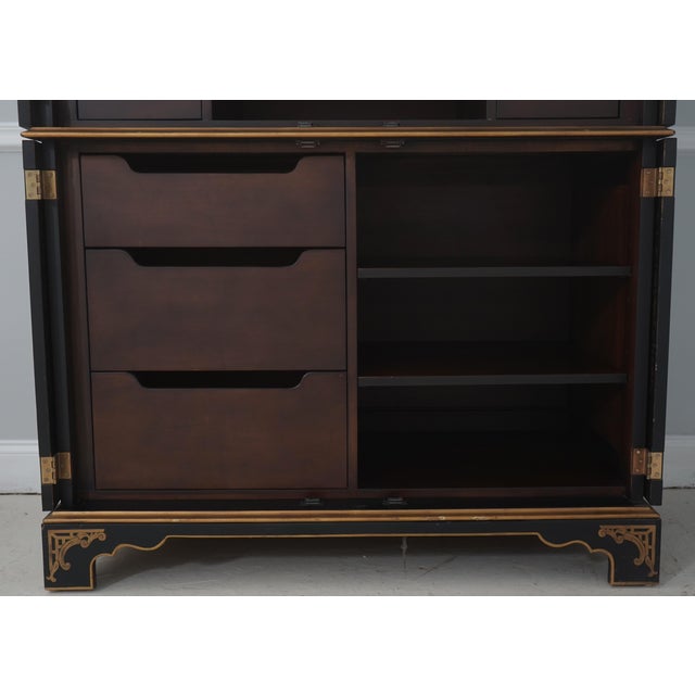 EJ Victor Ej Victor Chinoiserie Eglomise Mirror Door Bar Cabinet For Sale - Image 4 of 18