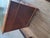 Vintage Twin Pedestal Desk in Yew Wood and Leather Top, 1980 For Sale - Image 18 of 18