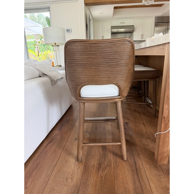 Palecek Counter Stools For Sale - Image 9 of 10